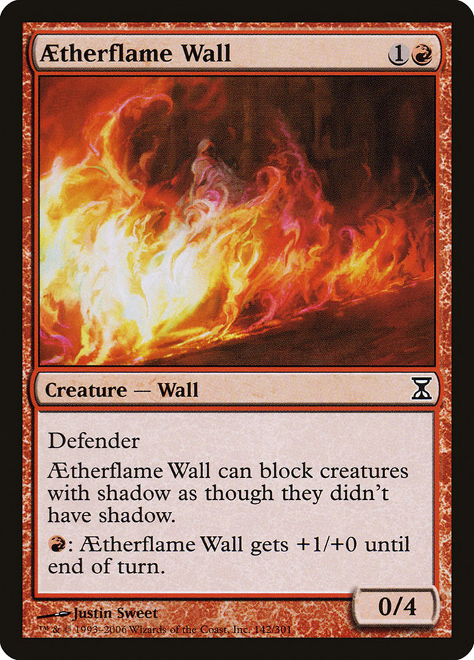 Aetherflame Wall [Time Spiral] | Total Play