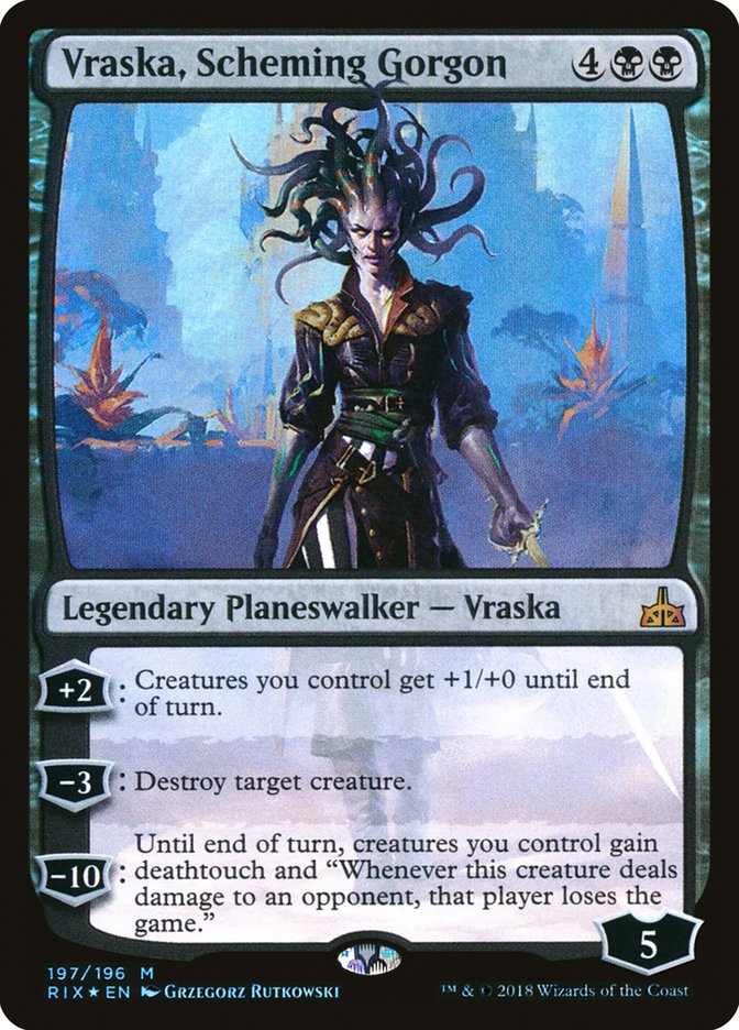 Vraska, Scheming Gorgon [Rivals of Ixalan] | Total Play