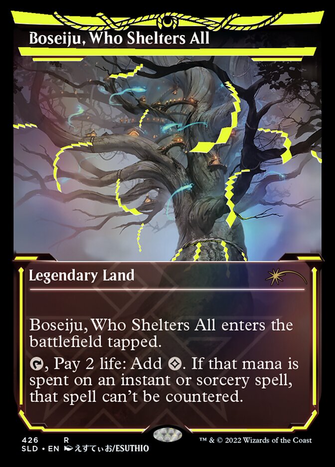 Boseiju, Who Shelters All (Neon Ink Yellow) [Secret Lair Drop Series] | Total Play