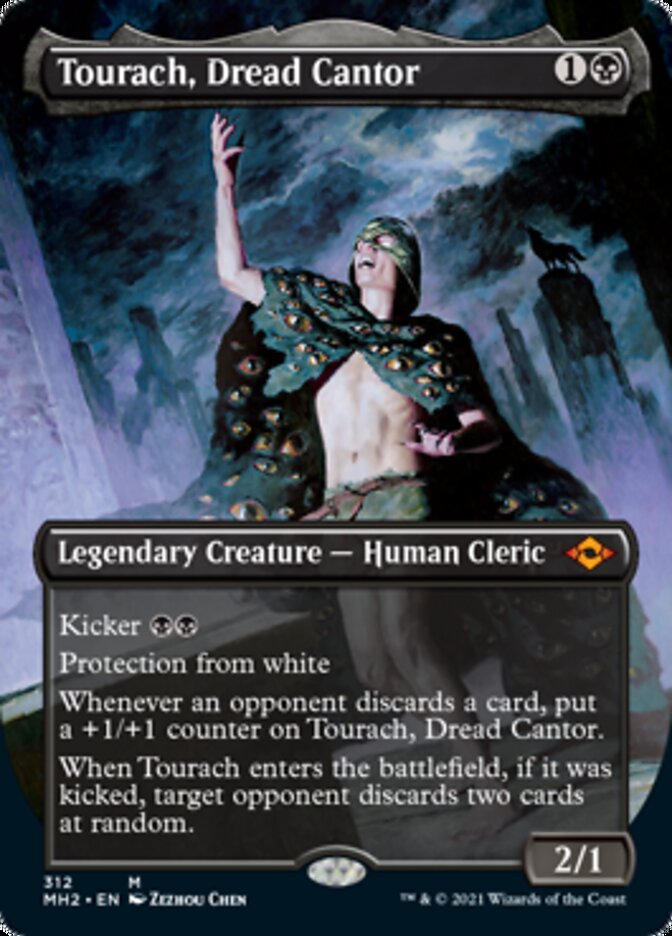 Tourach, Dread Cantor (Borderless Alternate Art) [Modern Horizons 2] | Total Play