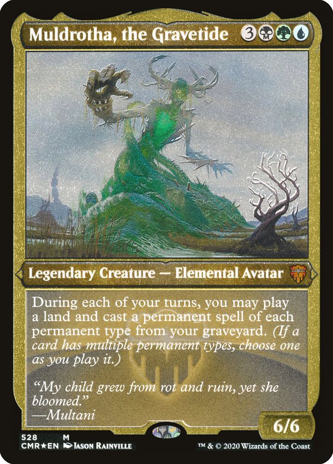 Muldrotha, the Gravetide (Etched) [Commander Legends] | Total Play