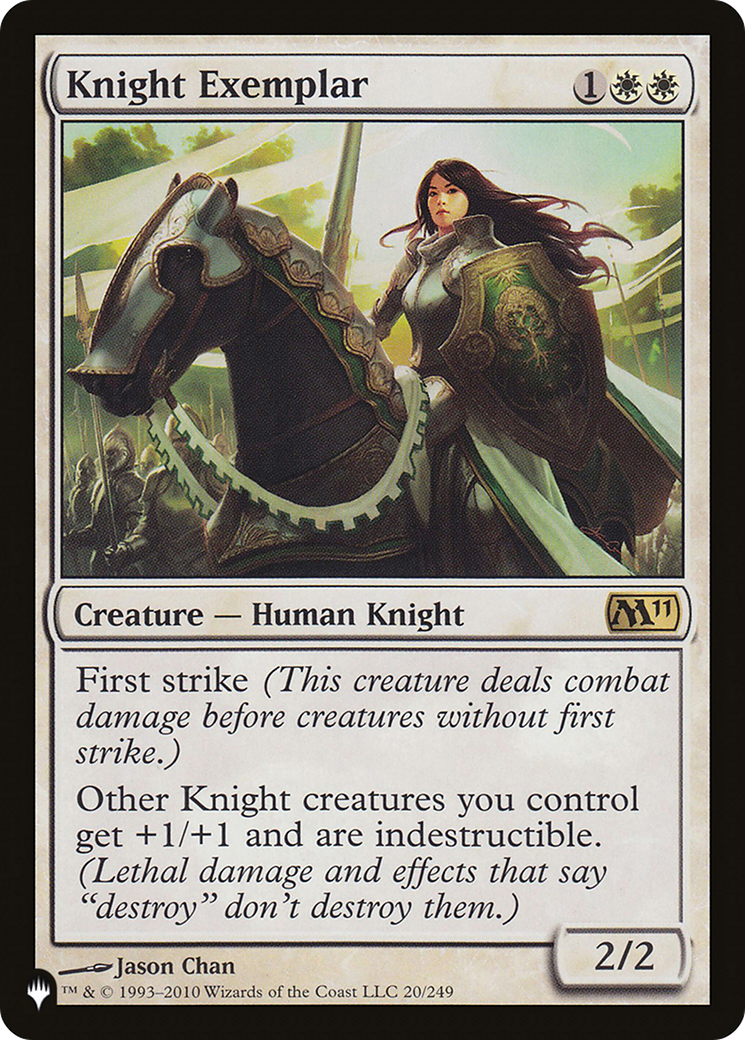 Knight Exemplar (Magic 2011) [The List] | Total Play