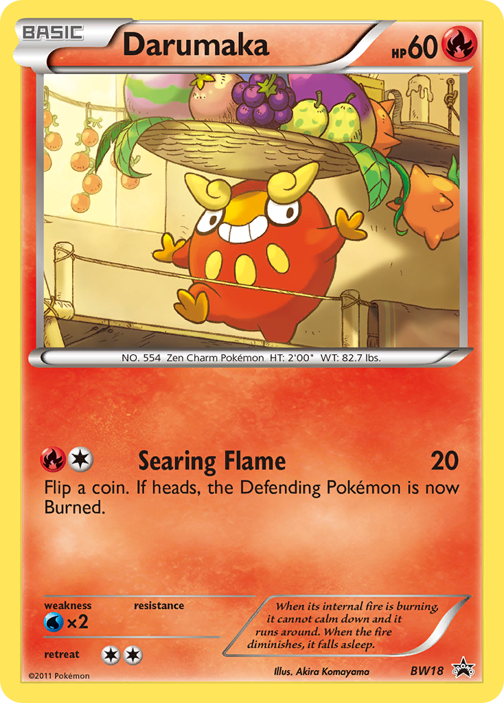 Darumaka (BW18) [Black & White: Black Star Promos] | Total Play