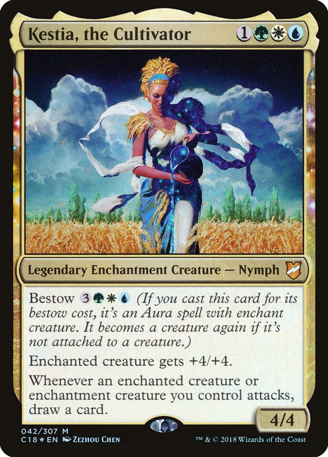 Kestia, the Cultivator [Commander 2018] | Total Play