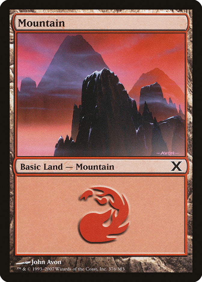 Mountain (376) [Tenth Edition] | Total Play