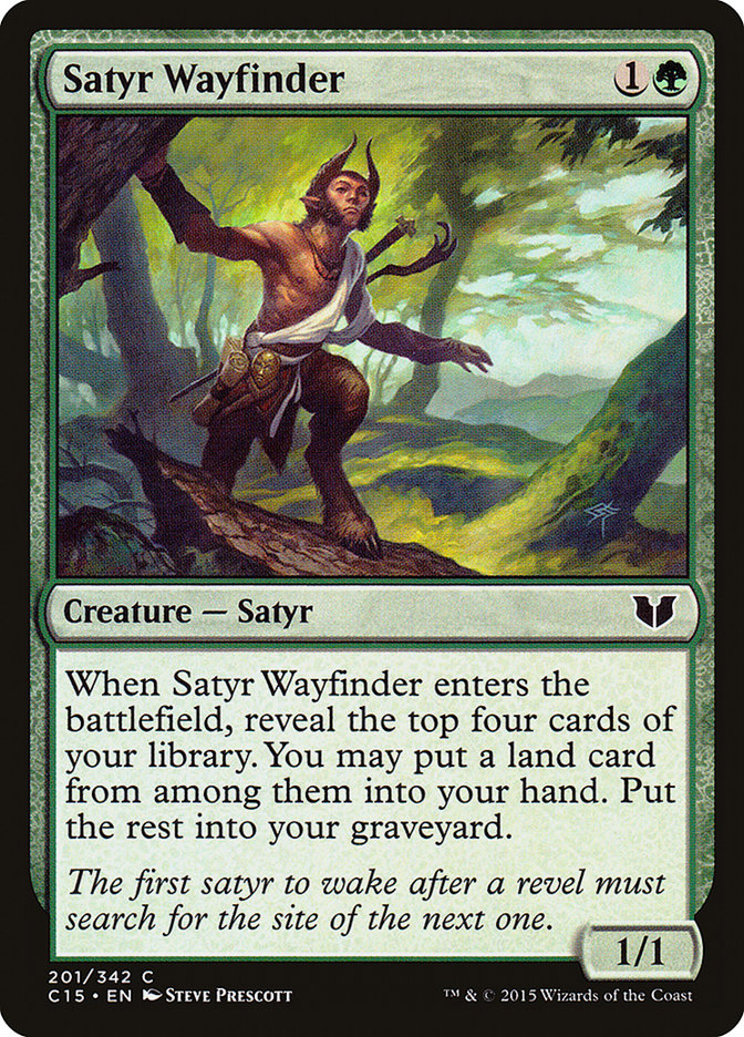 Satyr Wayfinder [Commander 2015] | Total Play