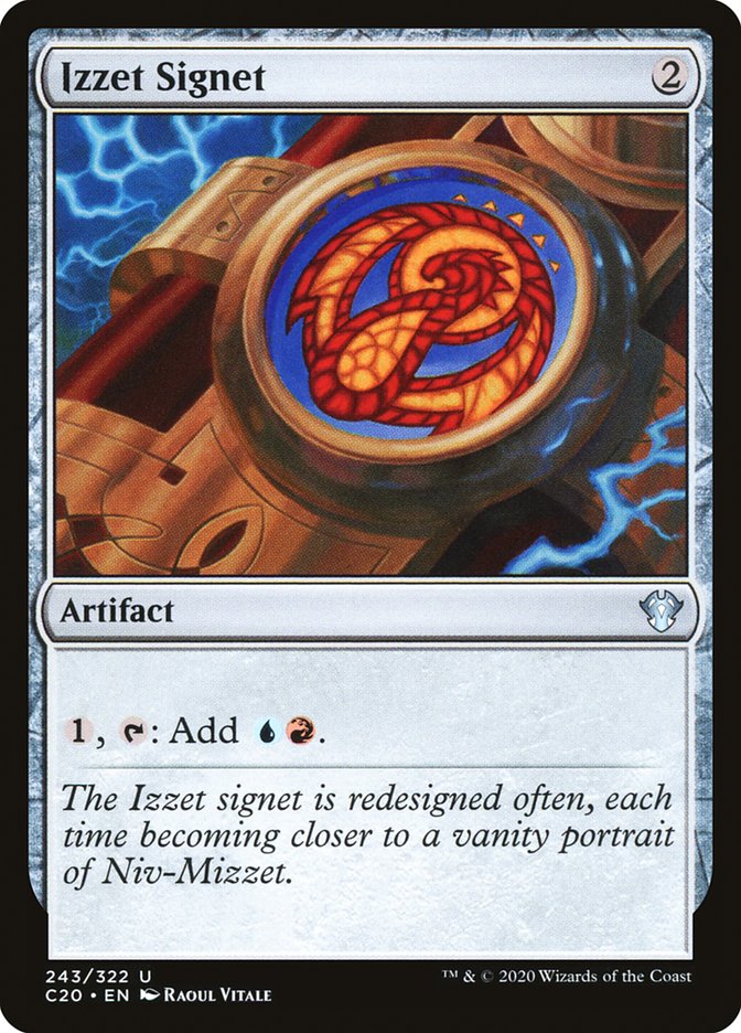 Izzet Signet [Commander 2020] | Total Play