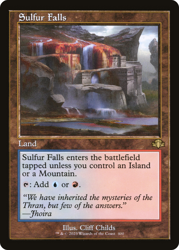 Sulfur Falls (Retro) [Dominaria Remastered] | Total Play