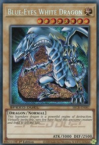 Blue-Eyes White Dragon (Secret) [SBCB-EN087] Secret Rare | Total Play