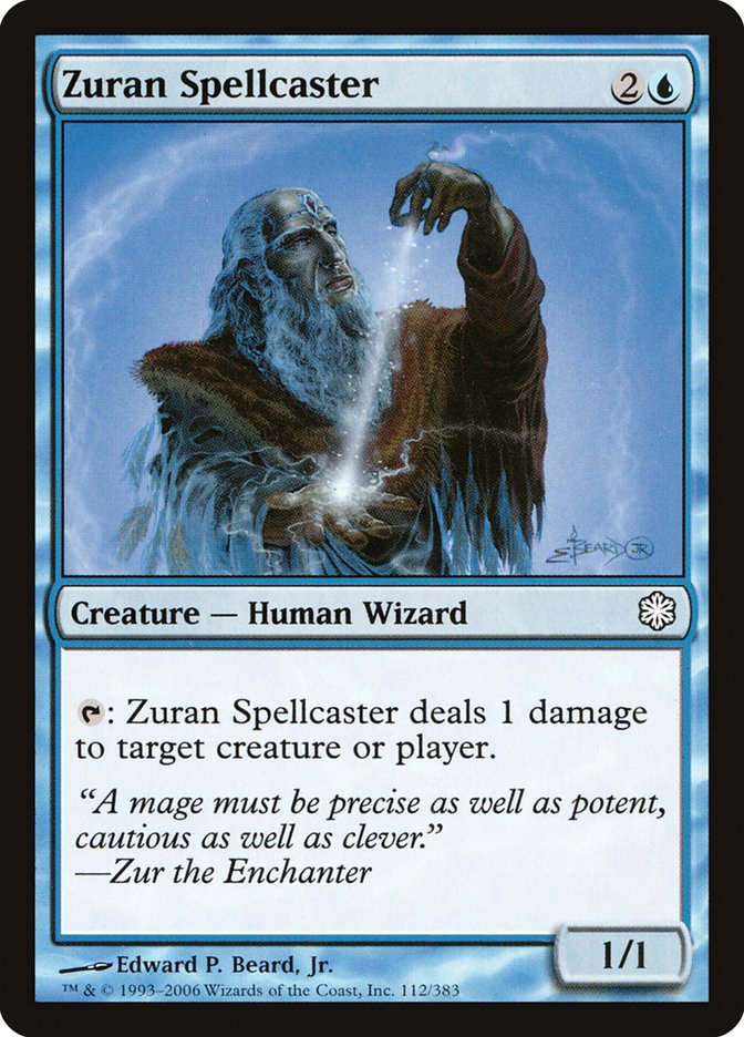 Zuran Spellcaster [Coldsnap Theme Decks] | Total Play