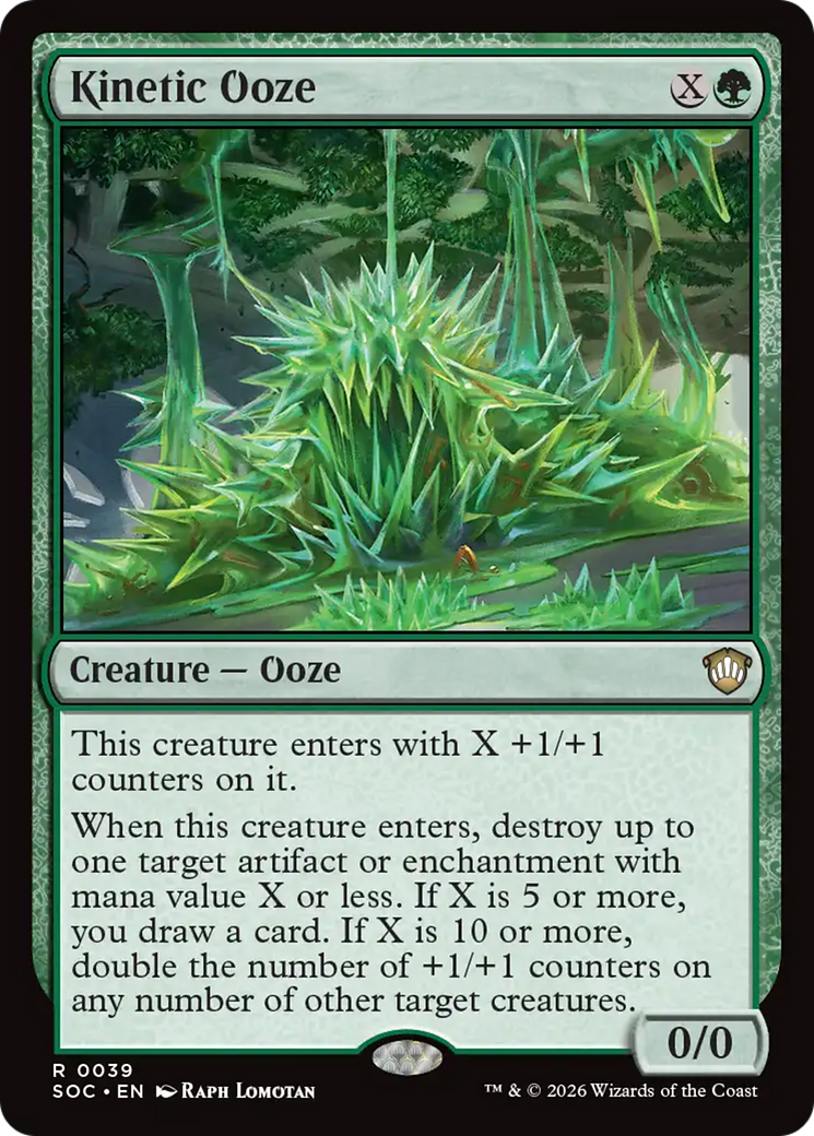 Kinetic Ooze [Secrets of Strixhaven Commander] | Total Play