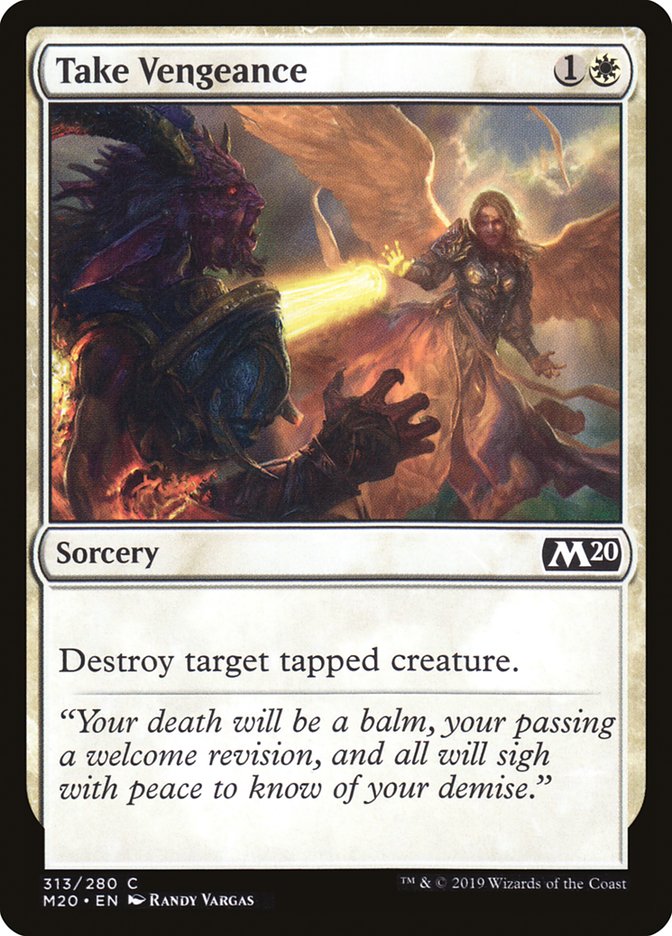 Take Vengeance [Core Set 2020] | Total Play