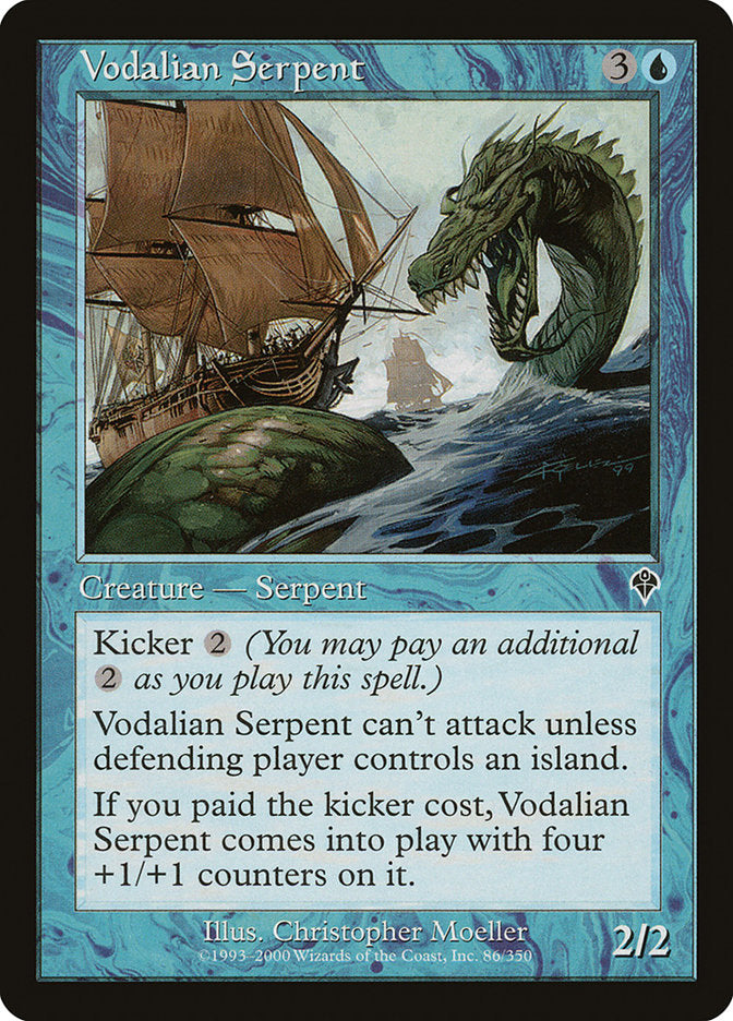 Vodalian Serpent [Invasion] | Total Play