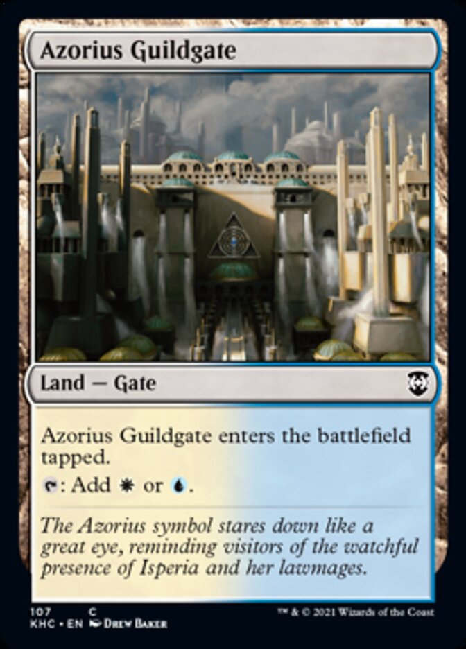 Azorius Guildgate [Kaldheim Commander] | Total Play