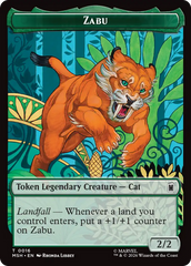 Redwing // Zabu Double-Sided Token [Marvel Super Heroes Tokens] | Total Play