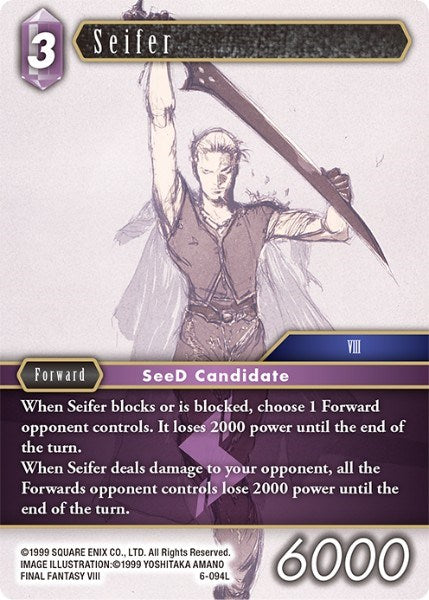 Seifer [Opus VI] | Total Play