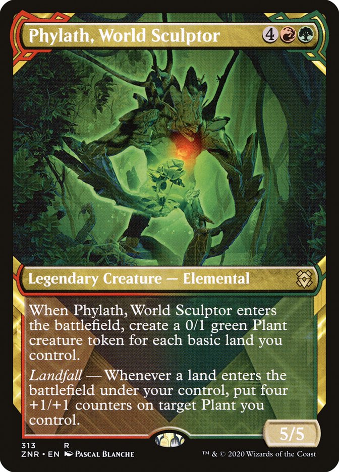 Phylath, World Sculptor (Showcase) [Zendikar Rising] | Total Play