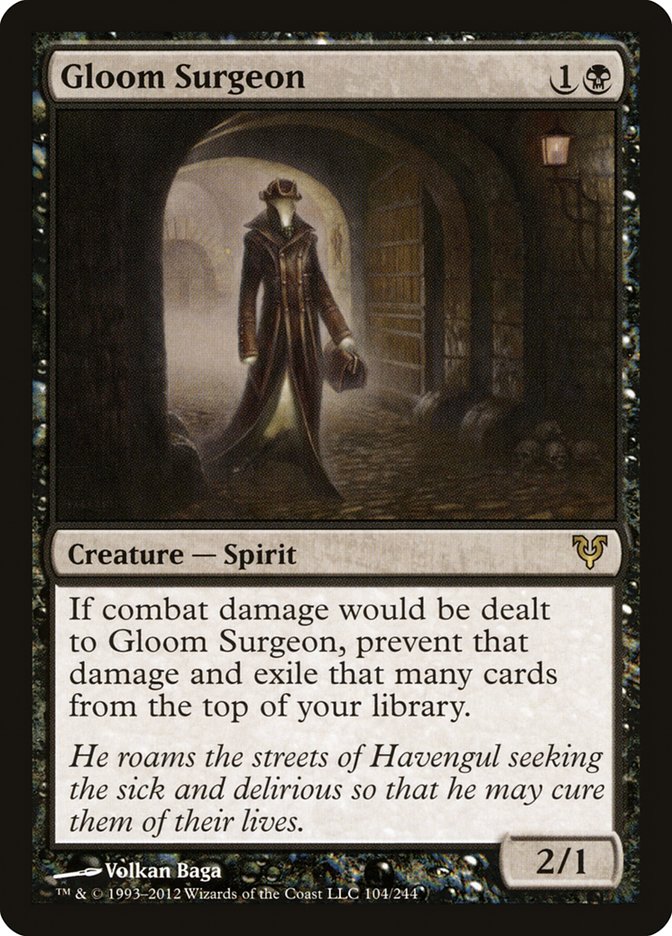 Gloom Surgeon [Avacyn Restored] | Total Play