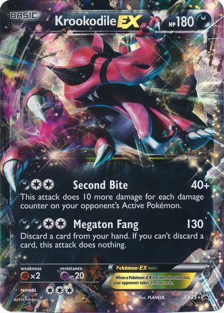 Krookodile EX (XY25) (Jumbo Card) [XY: Black Star Promos] | Total Play