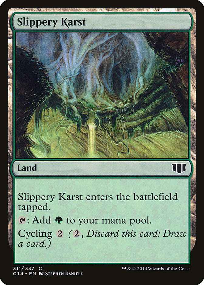 Slippery Karst [Commander 2014] | Total Play