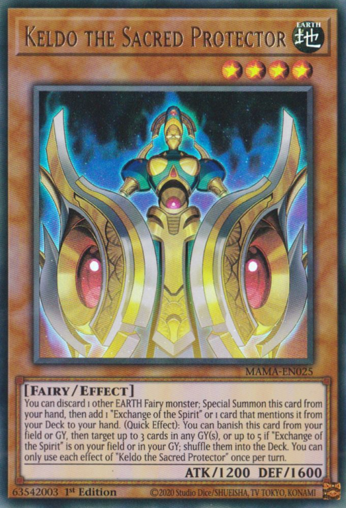 Keldo the Sacred Protector [MAMA-EN025] Ultra Rare | Total Play