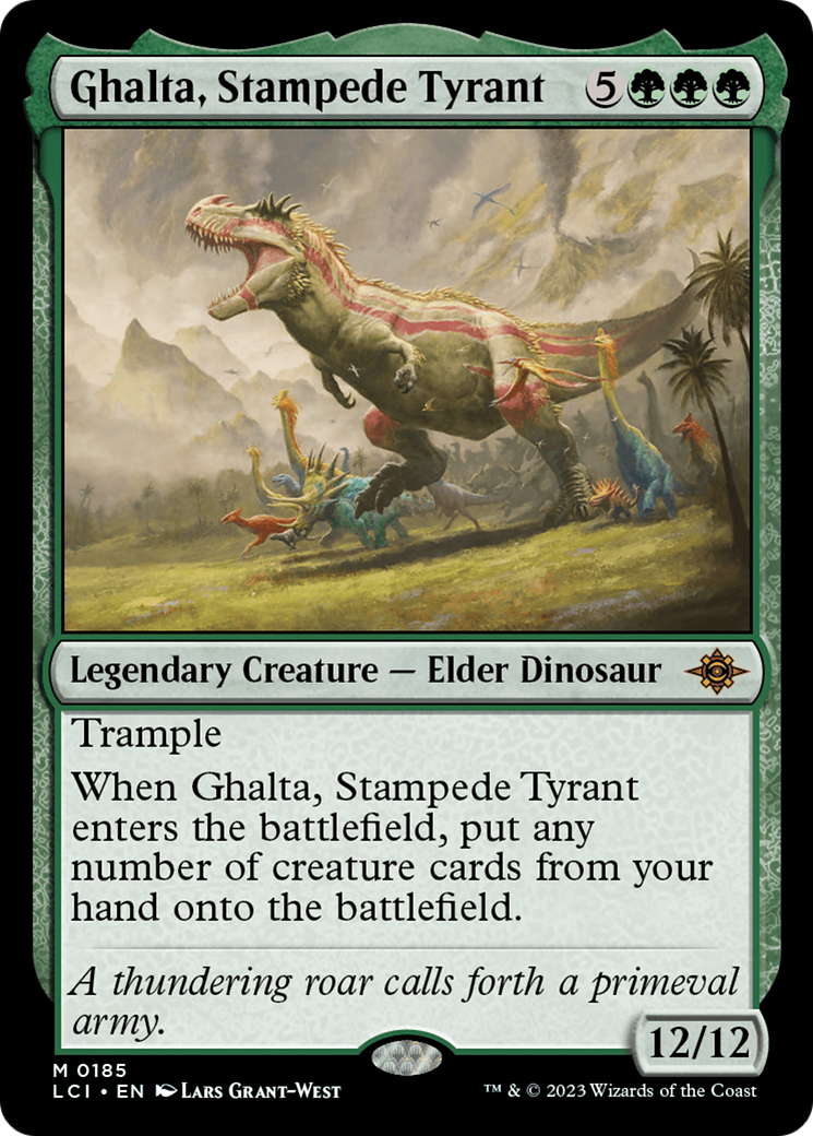 Ghalta, Stampede Tyrant [The Lost Caverns of Ixalan] | Total Play