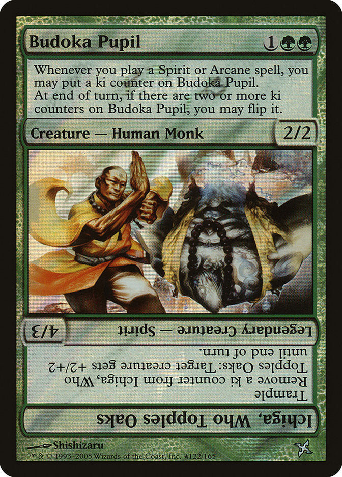 Budoka Pupil // Ichiga, Who Topples Oaks [Betrayers of Kamigawa Promos] | Total Play