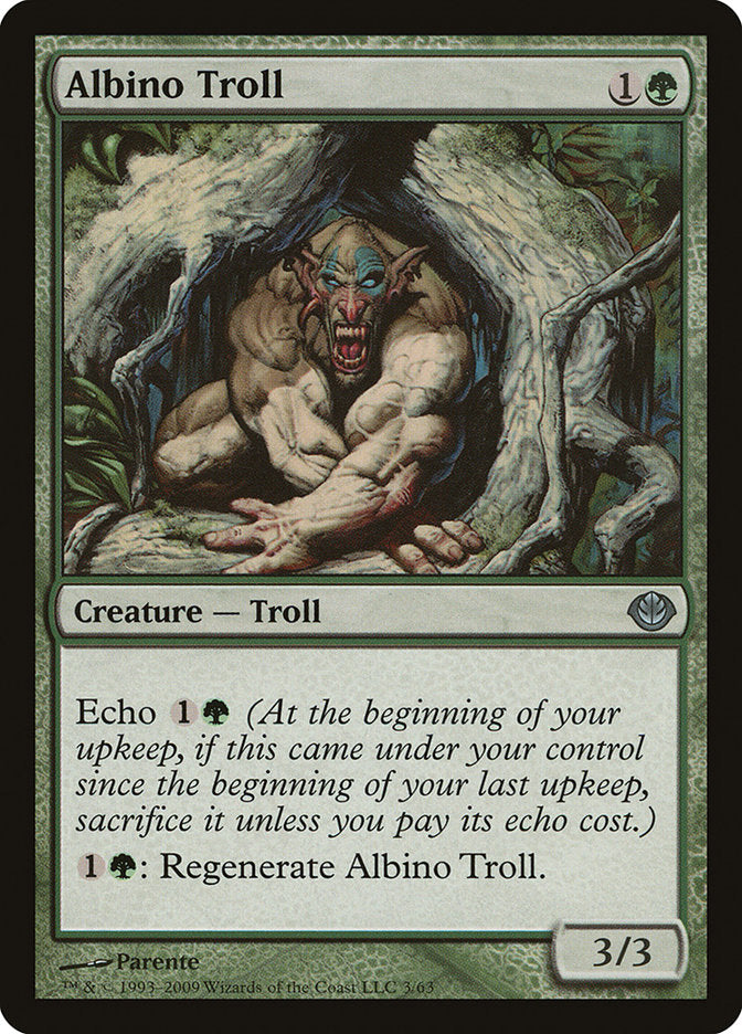 Albino Troll [Duel Decks: Garruk vs. Liliana] | Total Play