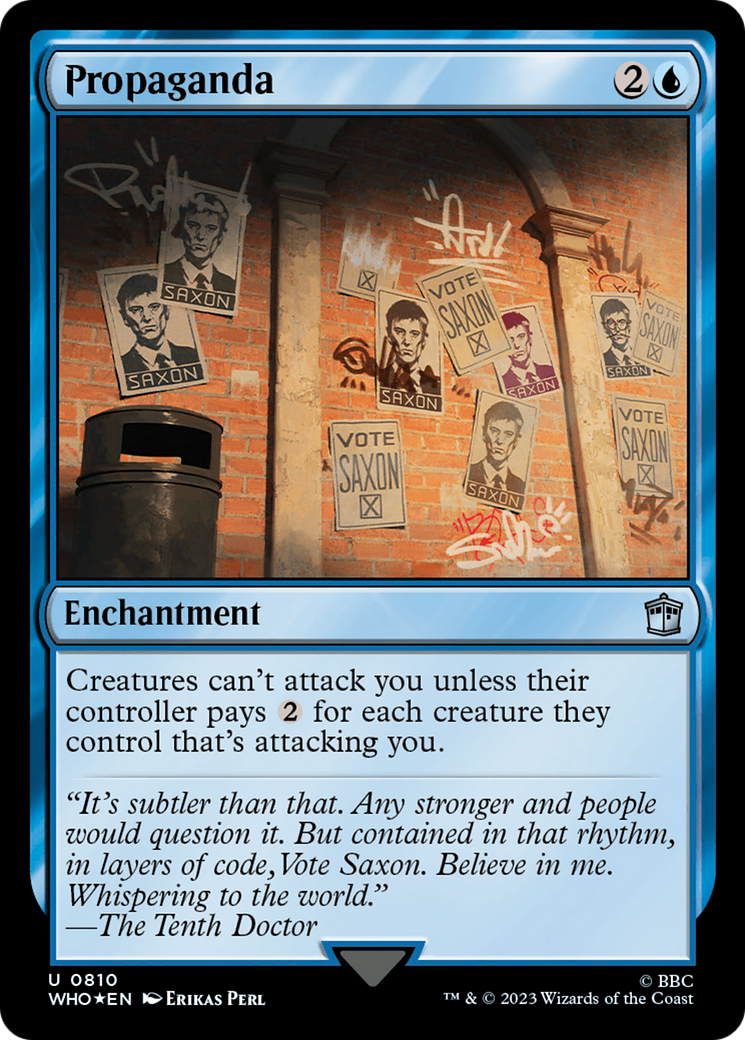 Propaganda (Surge Foil) [Doctor Who] | Total Play