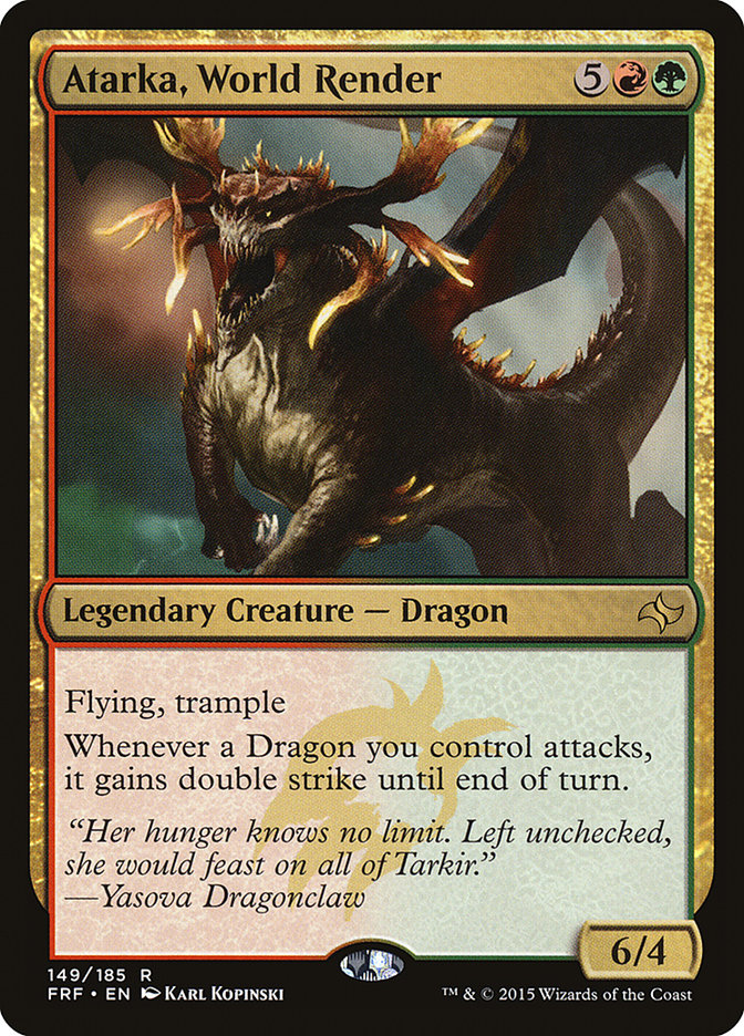Atarka, World Render [Fate Reforged] | Total Play