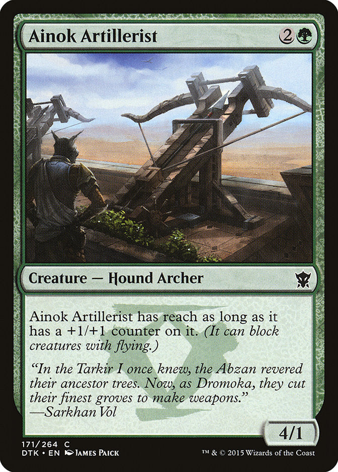 Ainok Artillerist [Dragons of Tarkir] | Total Play