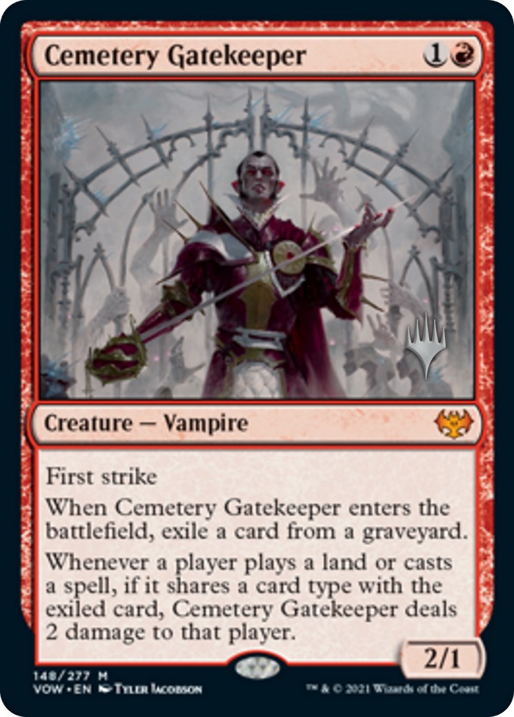 Cemetery Gatekeeper [Aetherdrift Promos] | Total Play