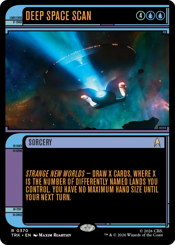Deep Space Scan (Showcase) [Star Trek] | Total Play