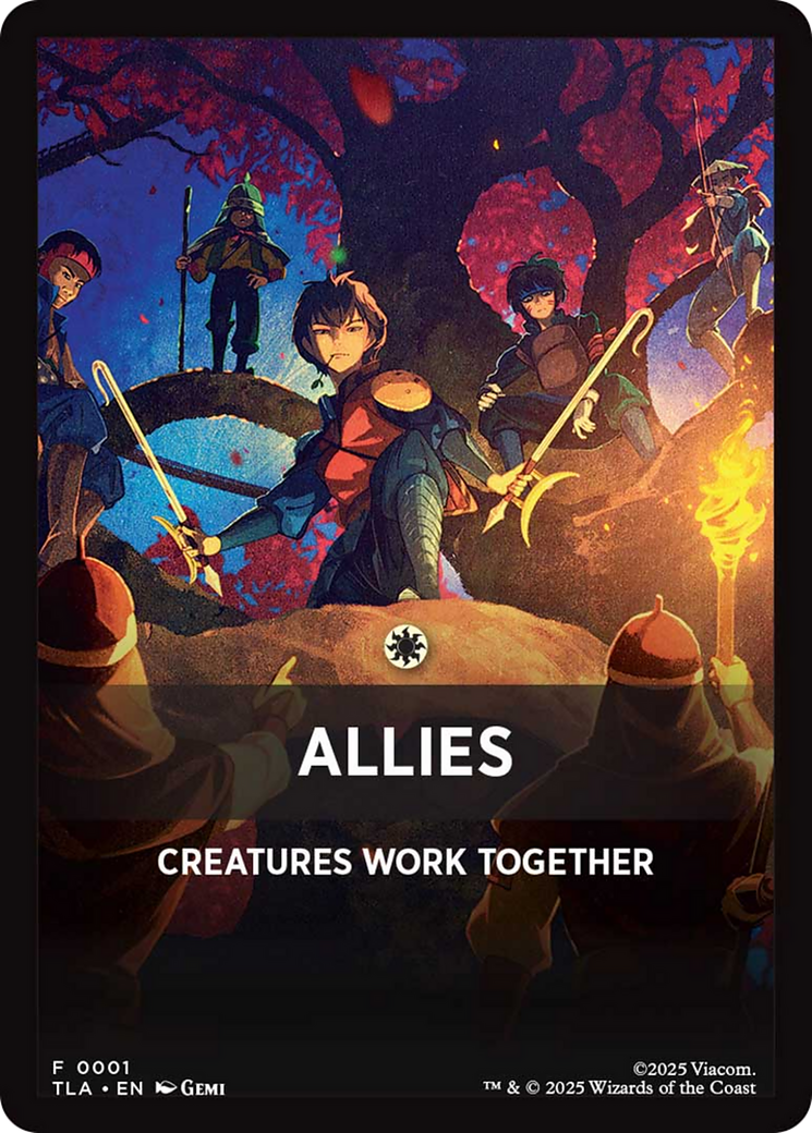Allies Theme Card [Avatar: The Last Airbender: Eternal-Legal] | Total Play