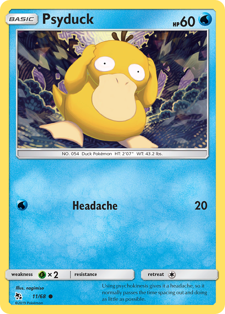 Psyduck (11/68) [Sun & Moon: Hidden Fates] | Total Play
