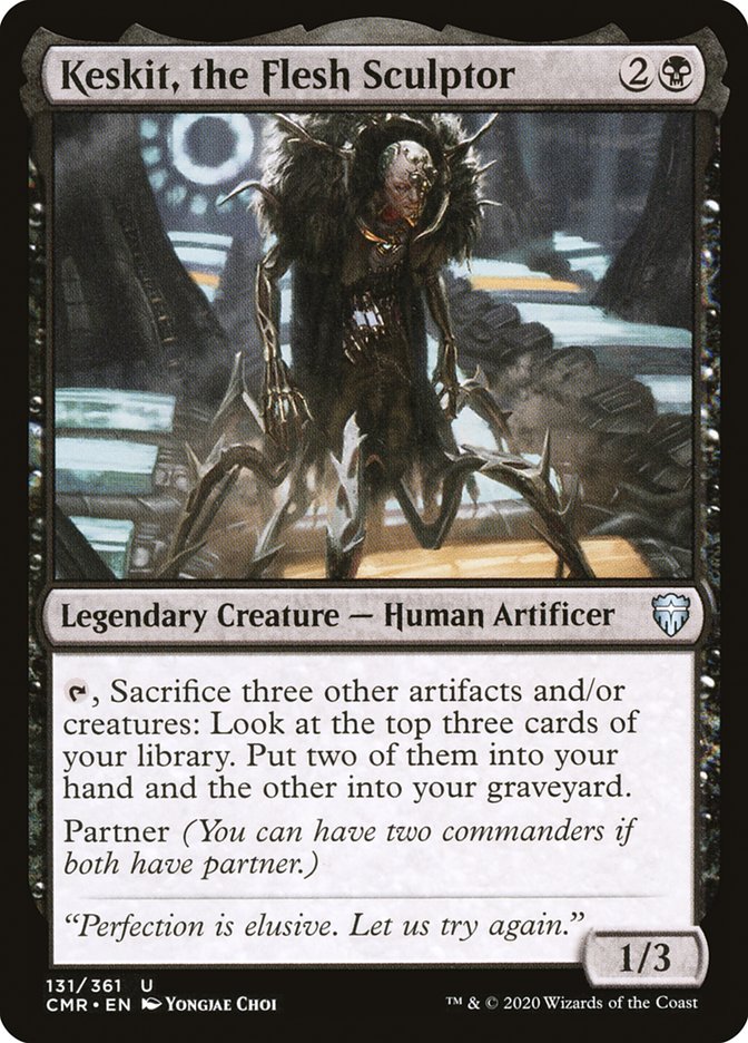 Keskit, the Flesh Sculptor [Commander Legends] | Total Play