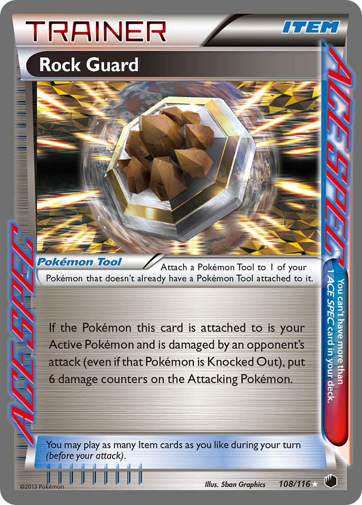 Rock Guard (108/116) [Black & White: Plasma Freeze] | Total Play