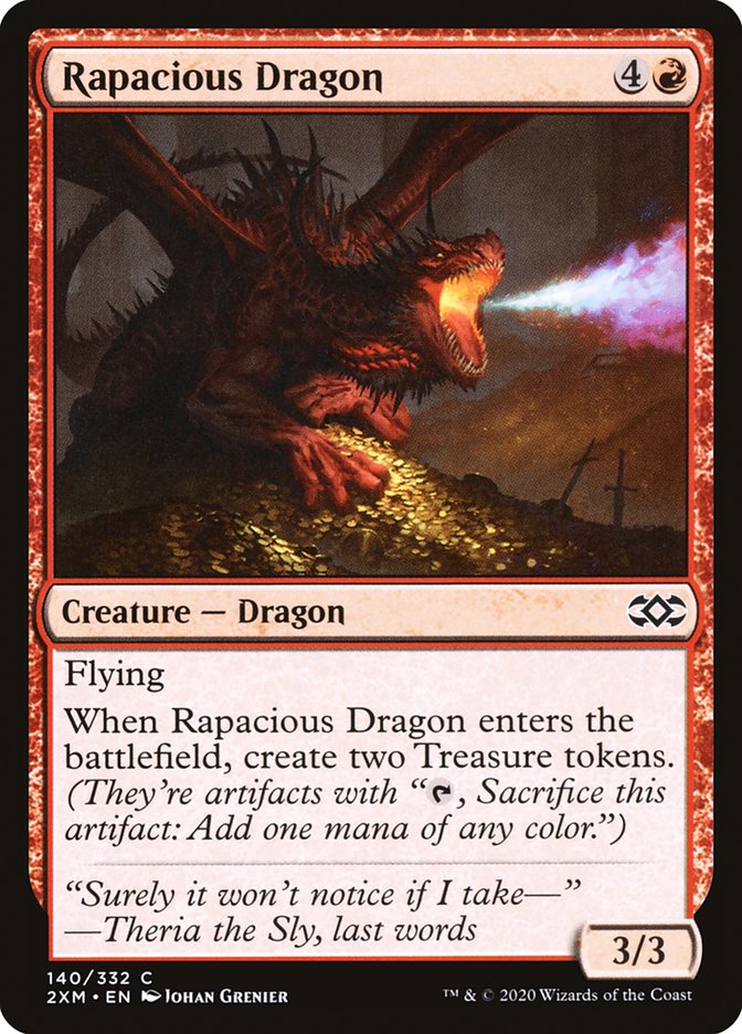 Rapacious Dragon [Double Masters] | Total Play
