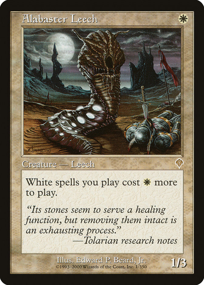 Alabaster Leech [Invasion] | Total Play