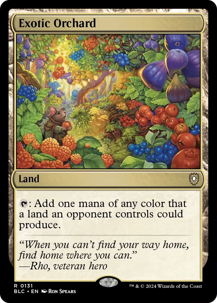 Exotic Orchard [Bloomburrow Commander] | Total Play