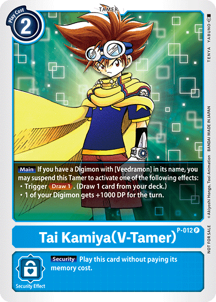 Tai Kamiya (V-Tamer) [P-012] [Promotional Cards] | Total Play