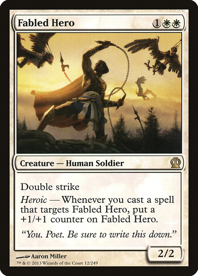 Fabled Hero [Theros] | Total Play