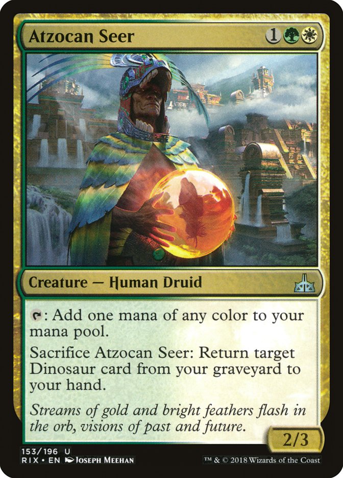 Atzocan Seer [Rivals of Ixalan] | Total Play