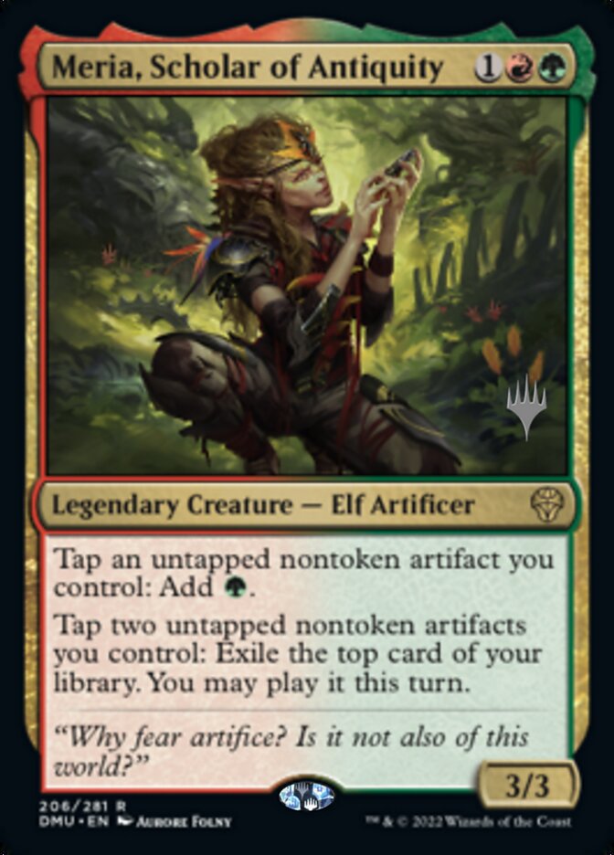 Meria, Scholar of Antiquity (Promo Pack) [Dominaria United Promos] | Total Play