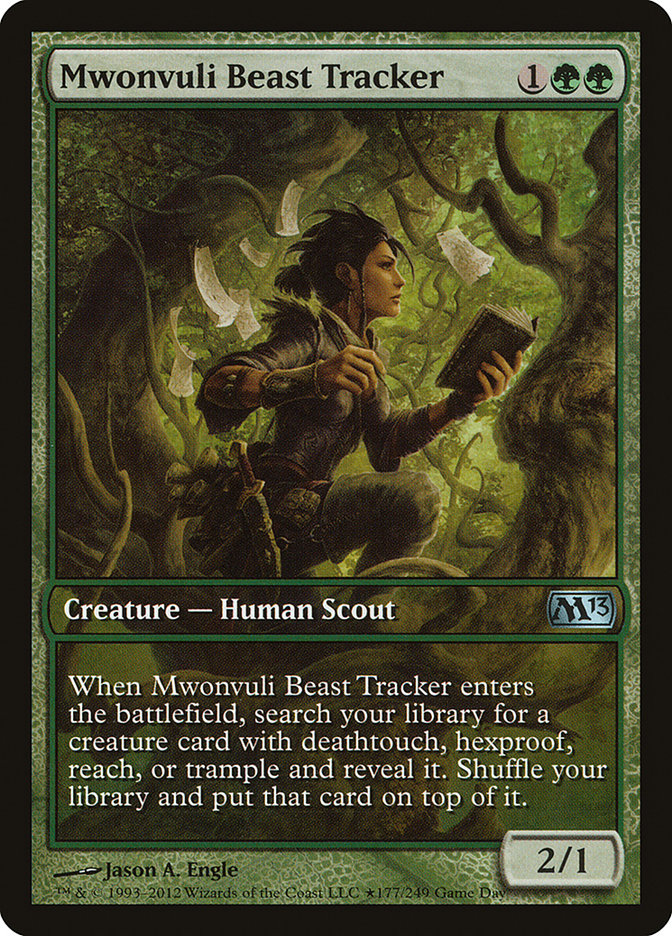 Mwonvuli Beast Tracker (Game Day) [Magic 2013 Promos] | Total Play