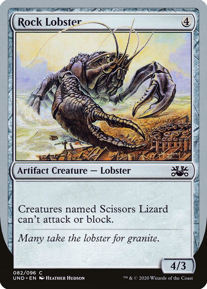 Rock Lobster [Unsanctioned] | Total Play