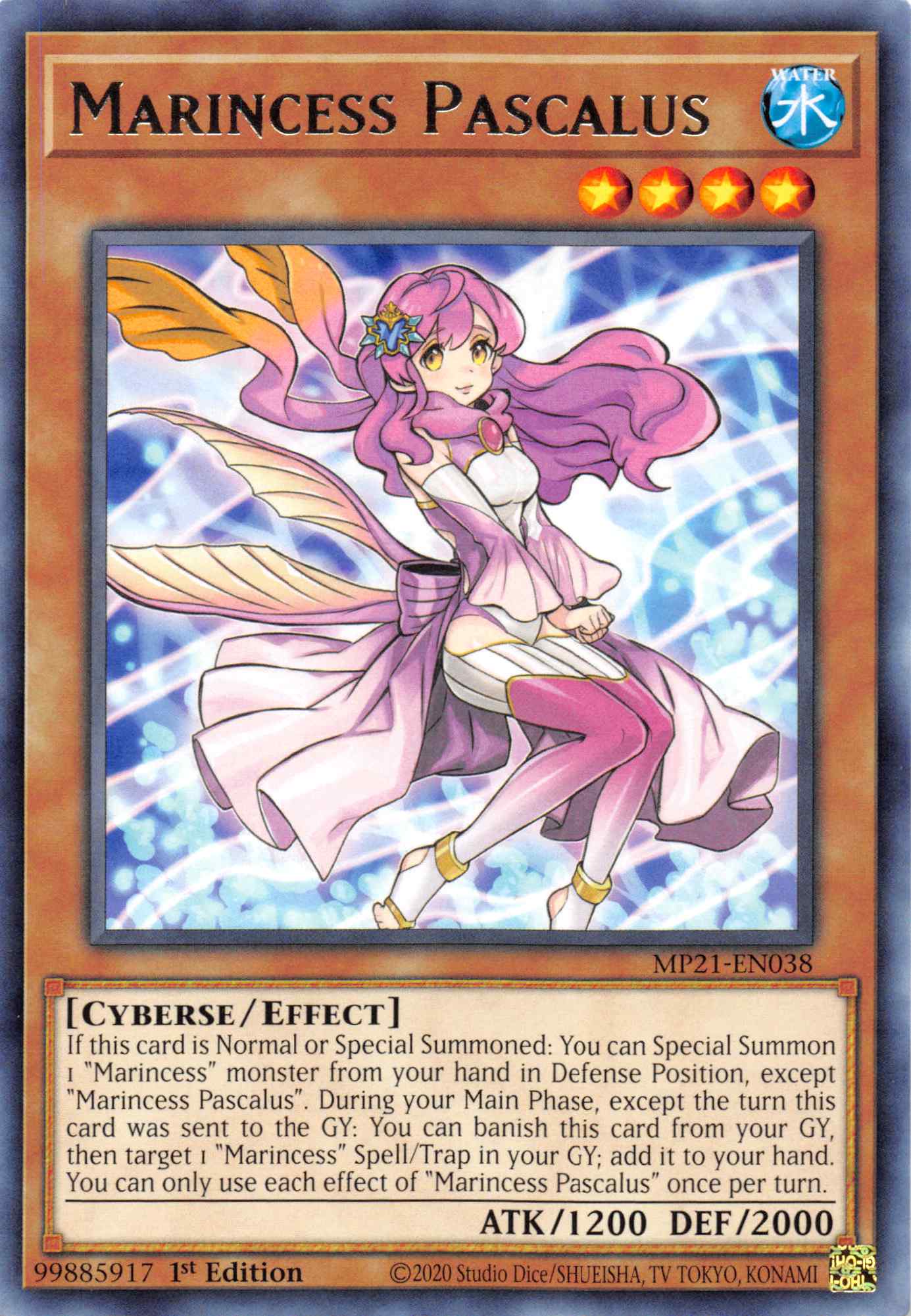 Marincess Pascalus [MP21-EN038] Rare | Total Play
