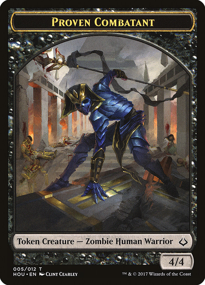 Proven Combatant Token [Hour of Devastation Tokens] | Total Play