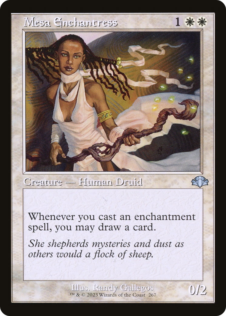 Mesa Enchantress (Retro) [Dominaria Remastered] | Total Play