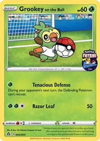 Grookey on the Ball (003/005) [Miscellaneous Cards] | Total Play